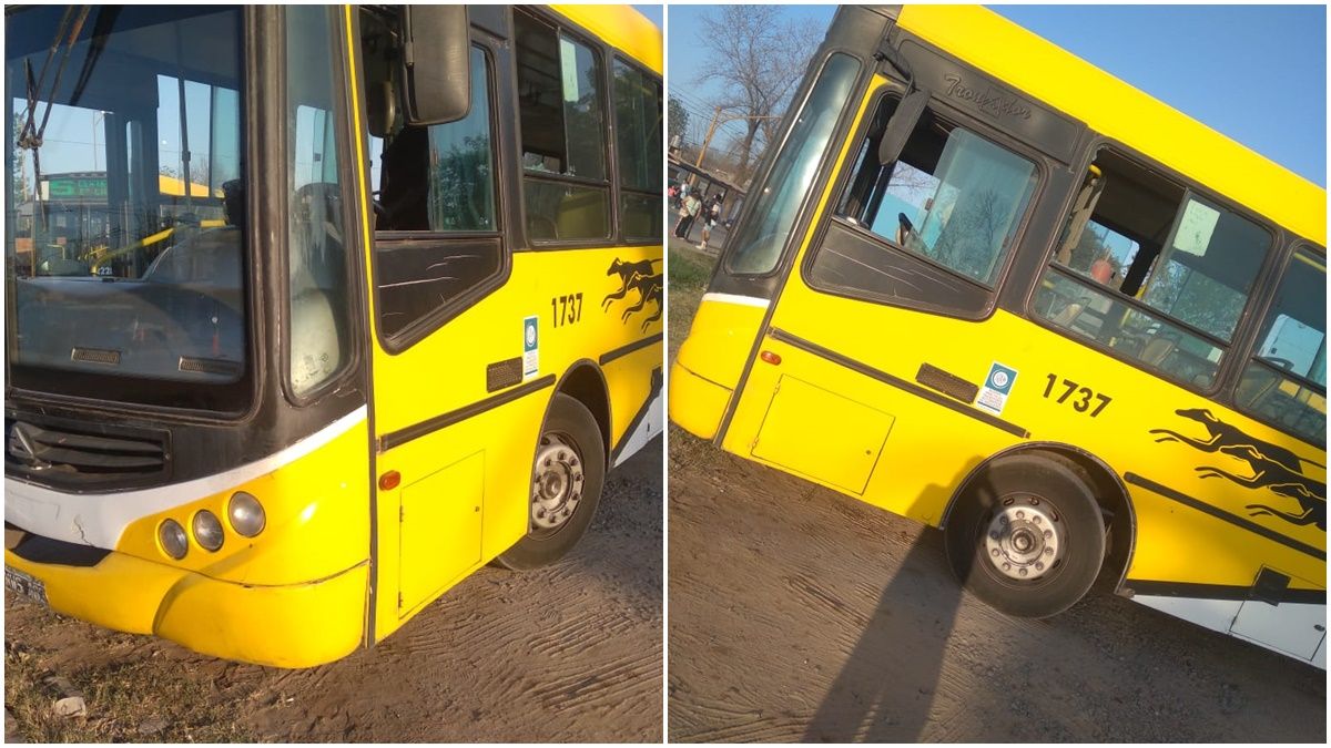 Un colectivo de la línea 5 también fue atacado a piedrazos este sábado en Santa Fe. Un colectivo de la línea 5 también fue atacado a piedrazos este sábado en Santa Fe. 