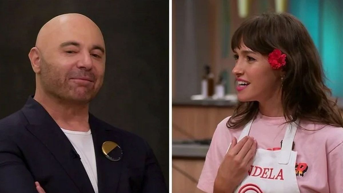 Germán Martitegui enfrentó a Cande Vetrano durante su devolución en MasterChef