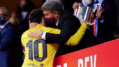 Lionel Messi termina su contrato con el Barcelona y Joan Laporta lleva tranquilidad a los Culés
