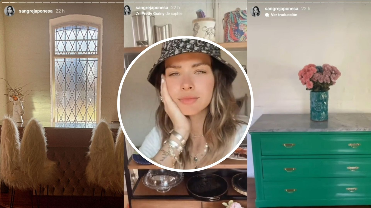 Así es la imponente casa de campo de la China Suárez: decoración vintage