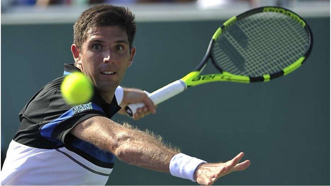 Federico Delbonis avanzó a segunda ronda y jugará ante Rafael Nadal