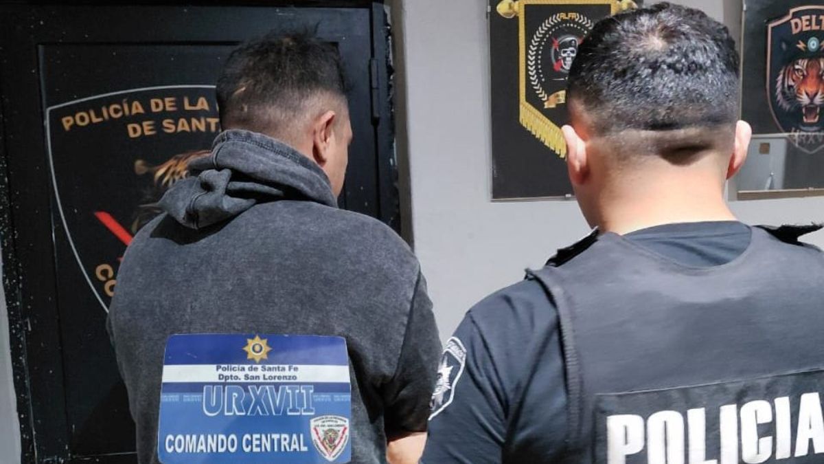 El detenido en San Lorenzo quedó a disposición de la justicia.