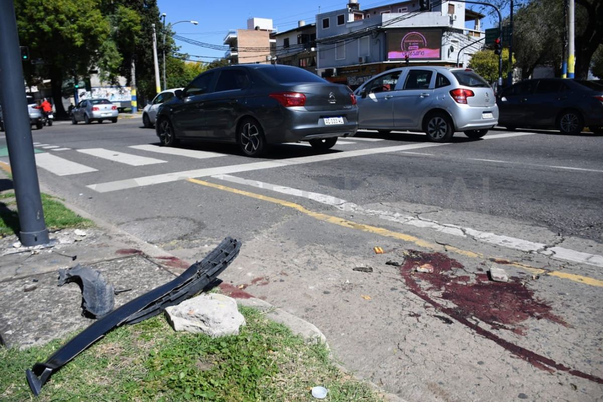 Chelini fue víctima de un accidente de tránsito en Avellaneda y San Lorenzo.
