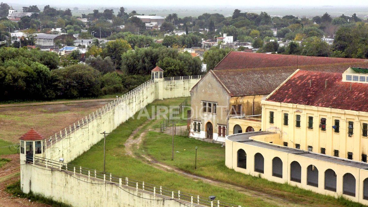 Vista aérea de la cárcel la Unidad Penitenciaria N° 1
