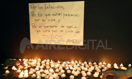 La foto del santuario fue tomada por una enfermera del Hospital Jaime Ferré de Rafaela. La foto del santuario fue tomada por una enfermera del Hospital Jaime Ferré de Rafaela.