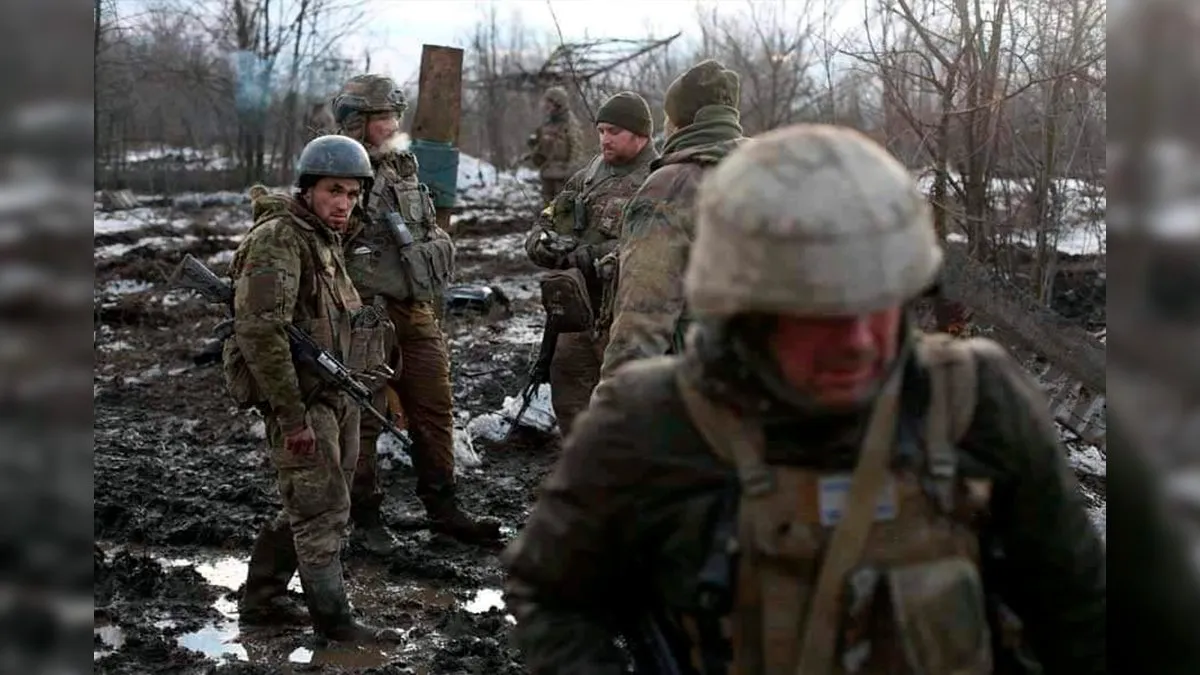 Los ucranianos esperaban el apoyo de las potencias europeas con tropas en su territorio.
