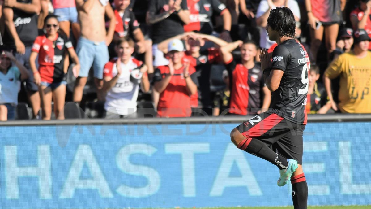 Así fue el gol de Benítez con el que Colón le empató el partido a Huracán