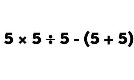 La cuenta matemática que no todos logran resolver. La cuenta matemática que no todos logran resolver.
