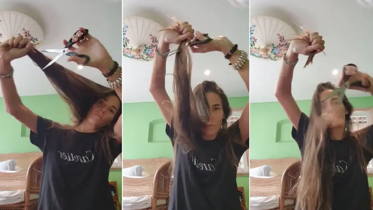 Juana Viale se cortó el pelo en apoyo a las mujeres iraníes y la destrozaron en la red