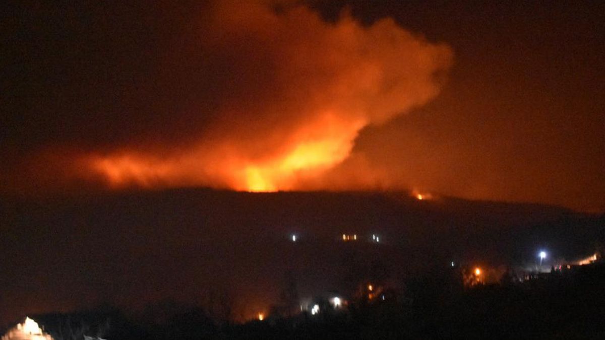 Videos: los impresionantes incendios forestales en el Valle de Punilla