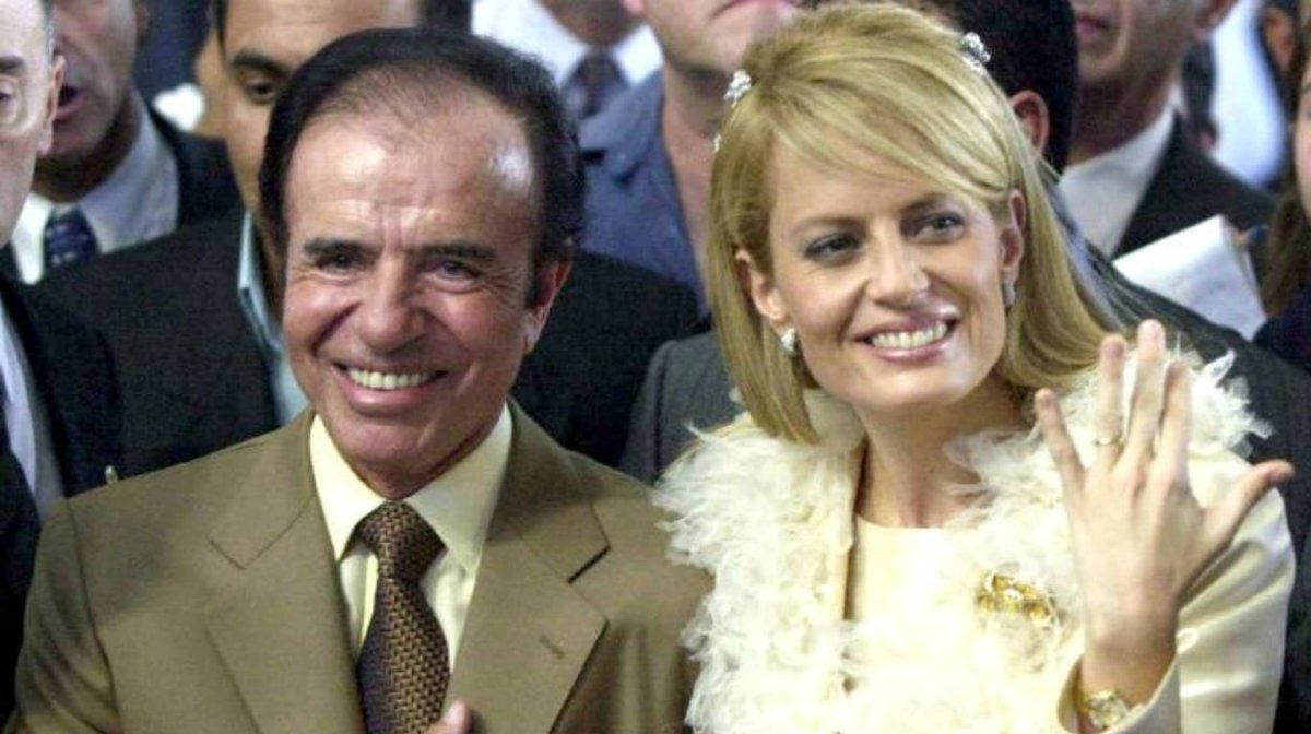 Cecilia Bolocco y Carlos Menem tuvieron un hijo.