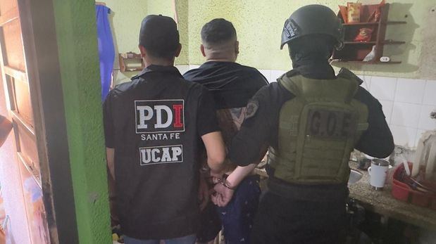 El narco Turu Mendieta fue capturado por la Policía de Investigaciones en barrio Las Flores.&nbsp;