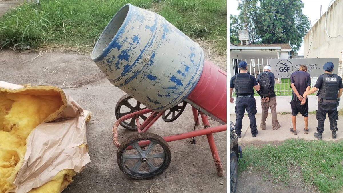 Dos hombres de 31 años fueron aprehendidos este domingo en Santo Tomé tras un intento de robo en un galpón de la zona de Martínez al 3600.