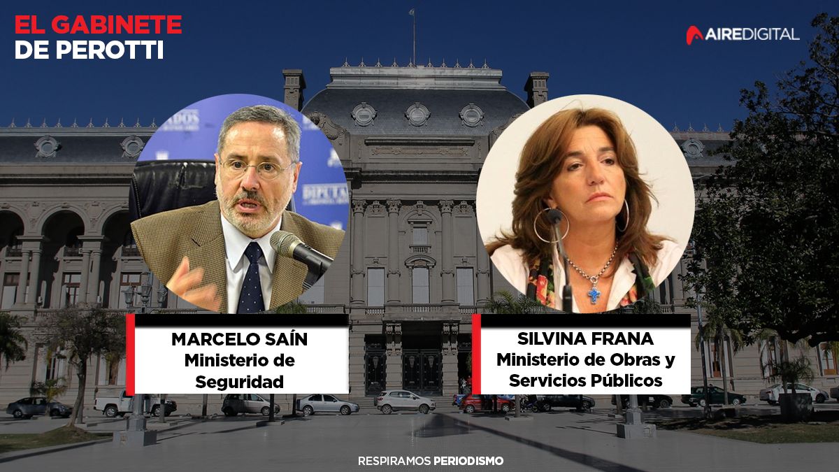 Confirmado: Saín será ministro de Seguridad y Frana la superministra de Obras y Servicios