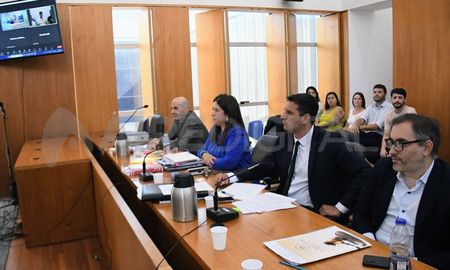 Los imputados presencian el juicio de manera remota desde sus centros de detención. Los imputados presencian el juicio de manera remota desde sus centros de detención.