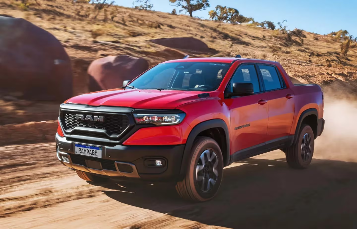 Ram Rampage Rebel. Foto: Stellantis. Ram Rampage Rebel. Foto: Stellantis.