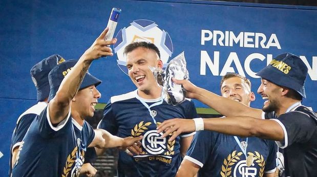 Facundo Masuero, que regresar a Colón, logró el ascenso a Primera con Independiente Rivadavia de Mendoza.