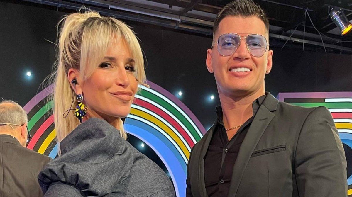 Mariano Rosales junto a Florencia Peña.