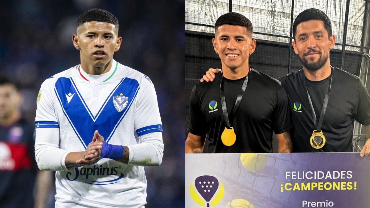 Machuca reapareció jugando al pádel junto a Mauro Luna Diale