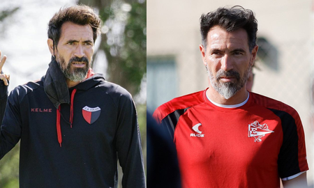 Eduardo Domínguez, a un paso de lograr lo que no pudo con Colón: tiene revancha en una final ante River. Eduardo Domínguez, a un paso de lograr lo que no pudo con Colón: tiene revancha en una final ante River.