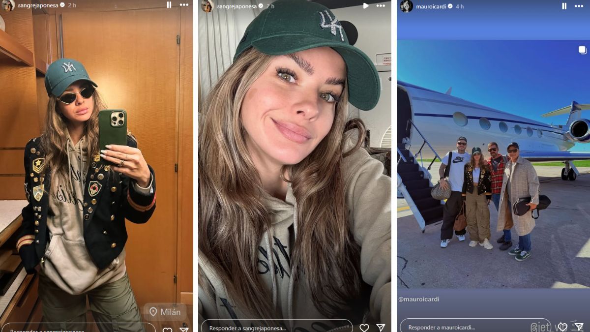 Los posteos de la China Suárez y Mauro Icardi por su viaje a Milán. Los posteos de la China Suárez y Mauro Icardi por su viaje a Milán. 