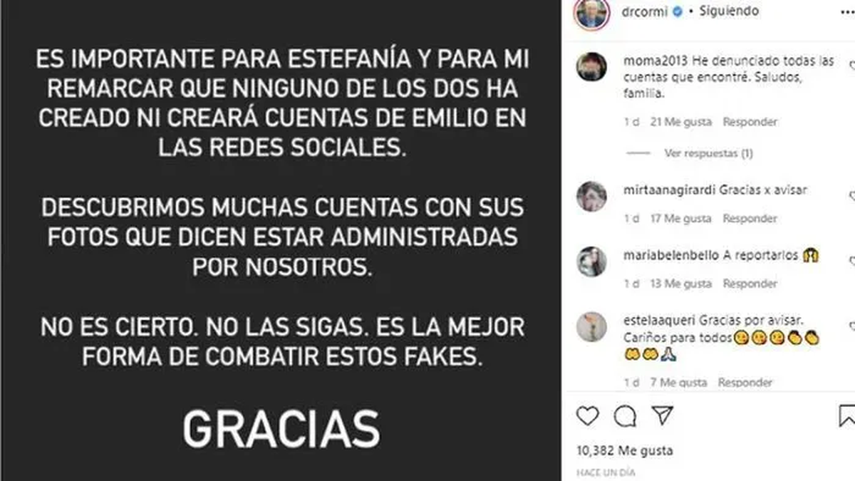 La grave denuncia de Cormillot y su esposa. 