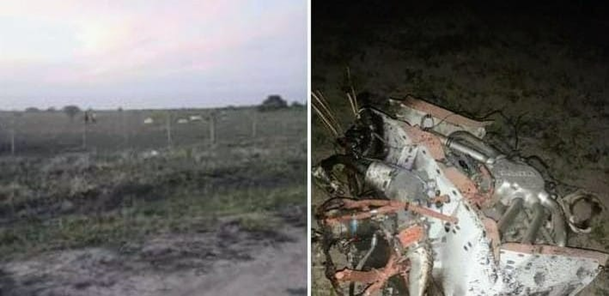 En la madrugada del día miércoles, una avioneta robada se estrelló en Chaco.
