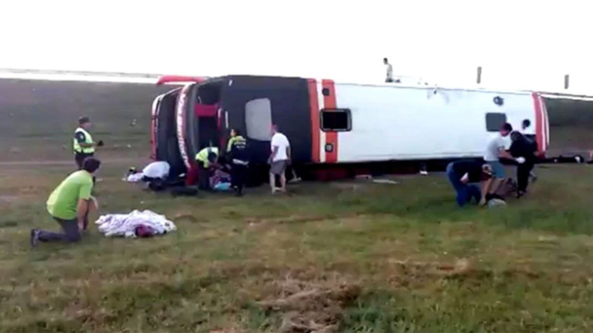 Accidente fatal en la Ruta 2: Se durmió, cumpa, el desesperado audio del chofer acompañante