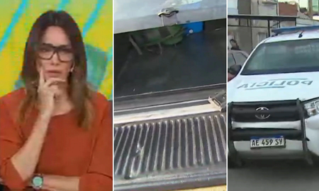 Le robaron en vivo a un móvil de Cortá por Lozano mientras hacían una nota desde una comisaría. Le robaron en vivo a un móvil de Cortá por Lozano mientras hacían una nota desde una comisaría.