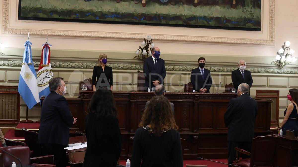 Las claves del discurso de Perotti frente a la Asamblea Legislativa