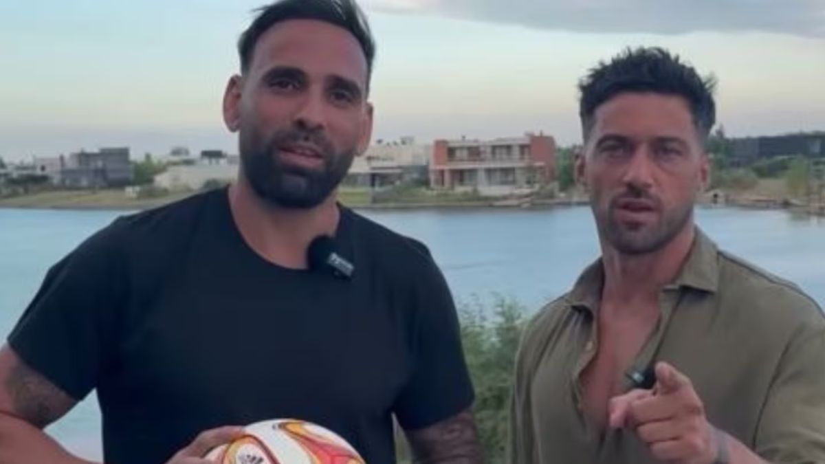 Facundo Parra y Hernán Fredes son socios en una agencia de representación de jugadores. (@footlife.futbol). Facundo Parra y Hernán Fredes son socios en una agencia de representación de jugadores. (@footlife.futbol).