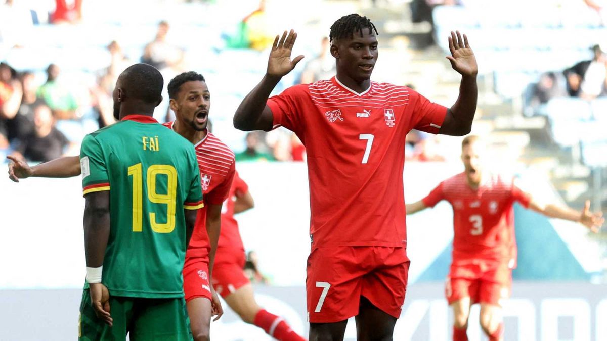 Suiza derrotó a Camerún e inició su recorrido en el Mundial Qatar 2022 de forma exitosa.