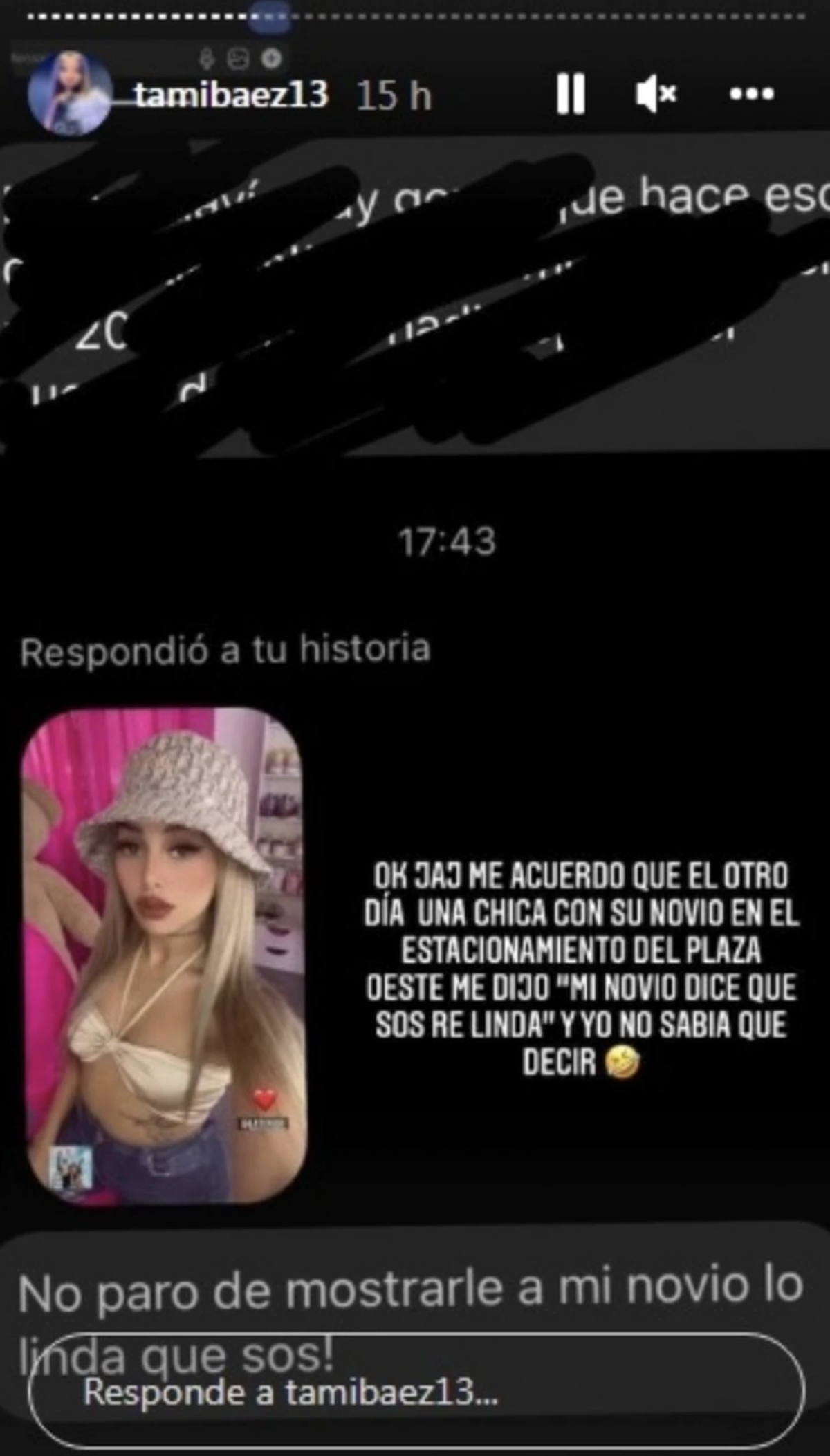 Tamara B&aacute;ez habl&oacute; en las redes sobre el inc&oacute;modo momento que le hicieron pasar en el shopping Plaza Oeste.