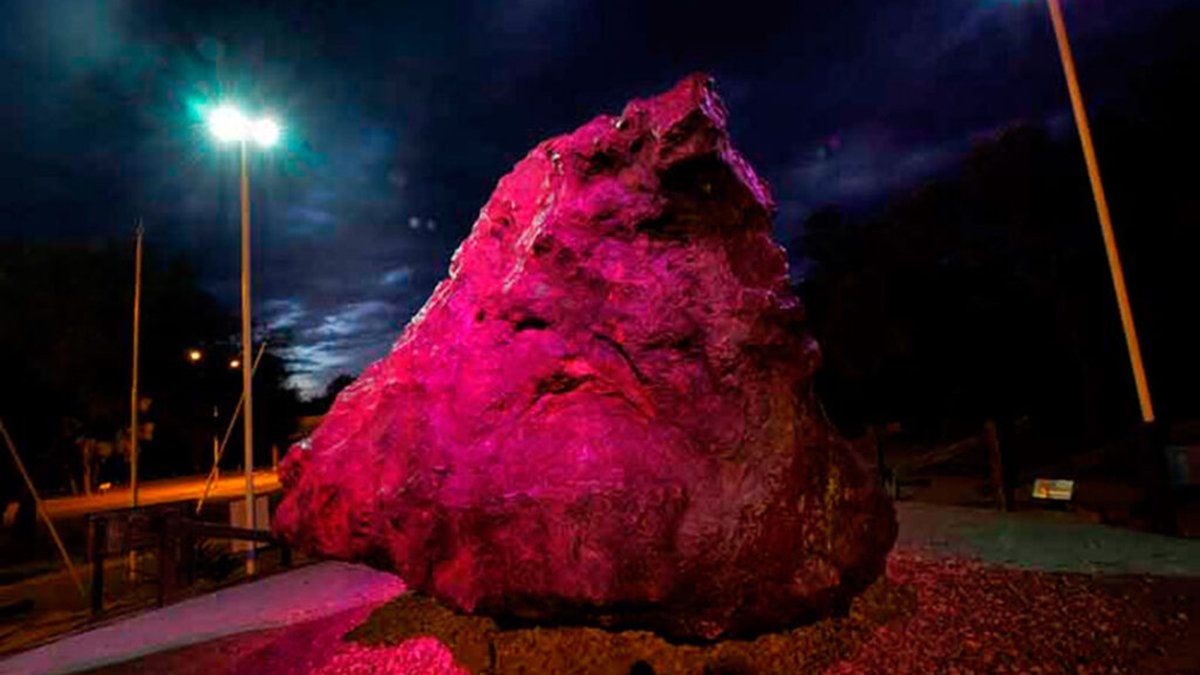 Creen que el meteorito puede haber salido de Campo de Cielo