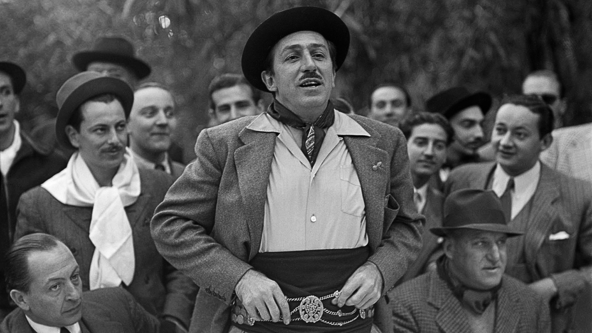 Walt Disney fue recibido con asado, baile y alegría por sus anfitriones en Argentina.