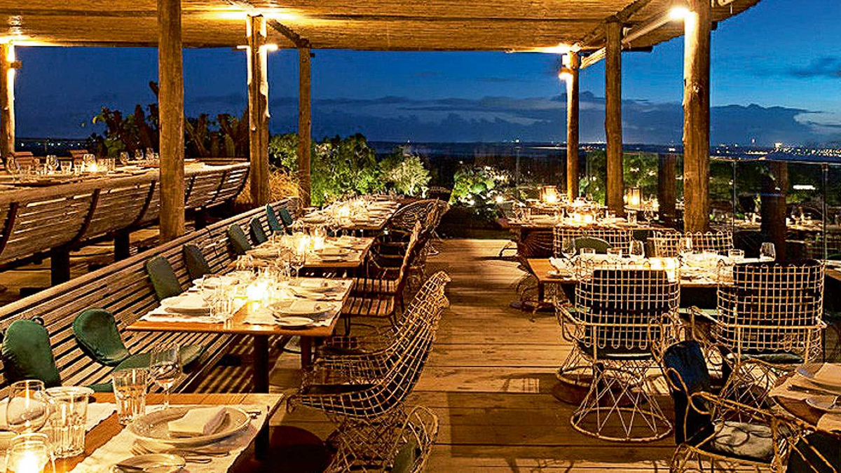 Comió asado en parrilla de Punta del Este