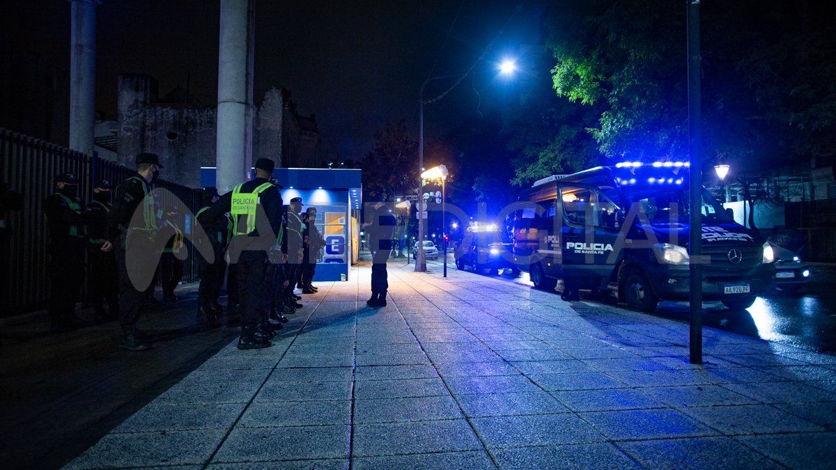 Operativo de control en la ciudad de Santa Fe.&nbsp;