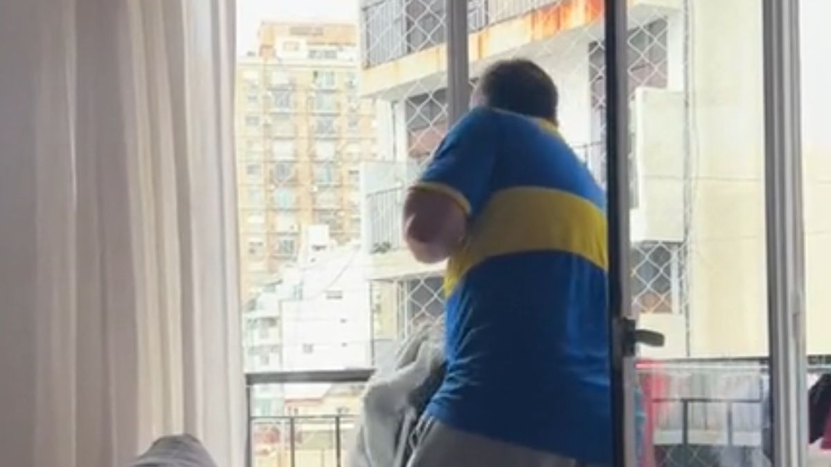 Un hincha festejó el triunfo de Boca tras el Superclásico y se desmayó.