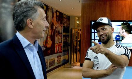 el contacto entre mauricio macri y sergio agüero el contacto entre mauricio macri y sergio agüero