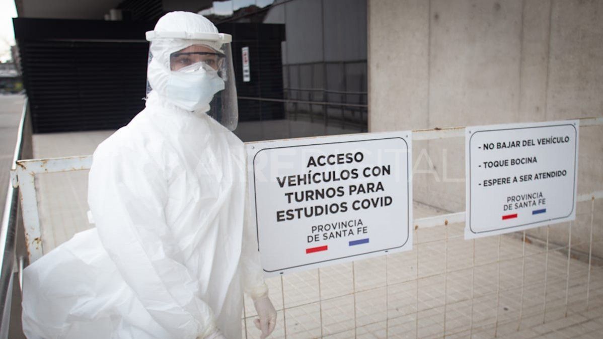 En Cemafe se realizan más de 40 test de coronavirus por día sin bajar del auto para aumentar los diagnósticos.