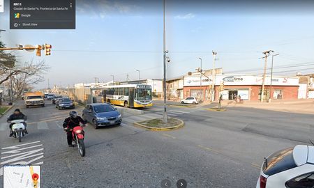 Blas Parera y Ayacucho - el lugar donde asaltaron al motociclista Blas Parera y Ayacucho - el lugar donde asaltaron al motociclista