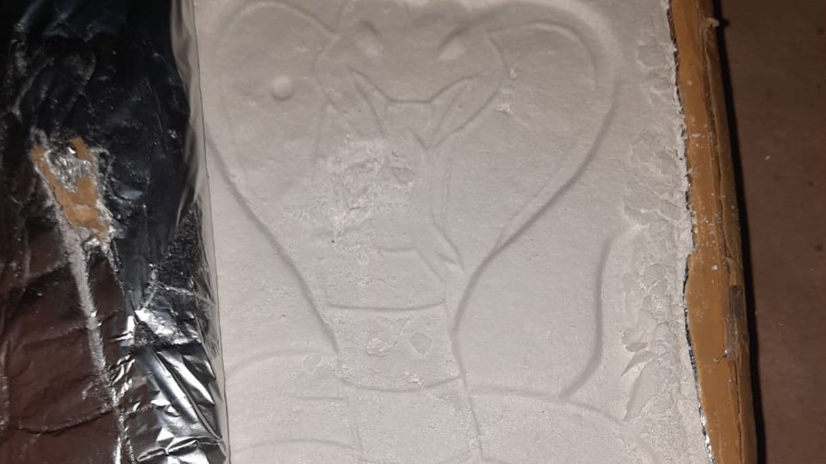 Los panes tenían el misterioso logo de la serpiente.&nbsp;