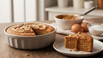 Torta de maní sin harina: la receta que lleva 3 ingredientes y se hace en 10 minutos