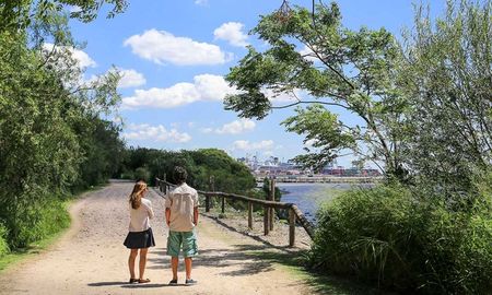 La Reserva Ecológica Costanera Su﻿r está ubicada en Puerto Madero.