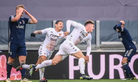 Adolfo Gaich anotó un histórico gol para el Benevento en el triunfo ante la Juventus por la Serie A. Adolfo Gaich anotó un histórico gol para el Benevento en el triunfo ante la Juventus por la Serie A.
