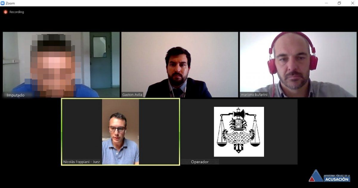 Para respetar el aislamiento la justicia provincial implementa el desarrollo de audiencias por videoconferencia