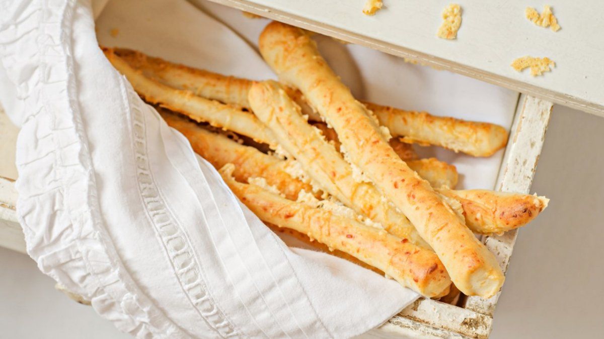 Palitos de queso para la merienda