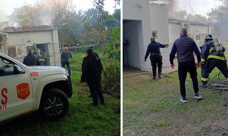 Se incendió la zona de veterinaria y cuarentena del Centro de Rescate, Investigación e Interpretación de Fauna Silvestre (CRIIF) La Esmeralda. Se incendió la zona de veterinaria y cuarentena del Centro de Rescate, Investigación e Interpretación de Fauna Silvestre (CRIIF) La Esmeralda.