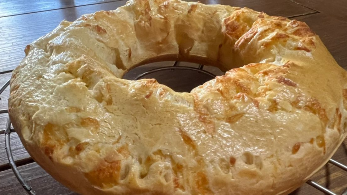 Rosca de chipá para Pascuas: receta viral paso a paso Rosca de chipá para Pascuas: receta viral paso a paso