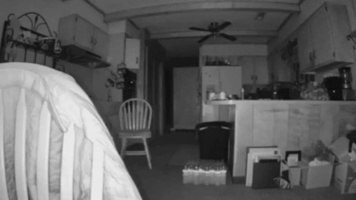 Video: lograron filmar una actividad paranormal demoníaca en la cocina